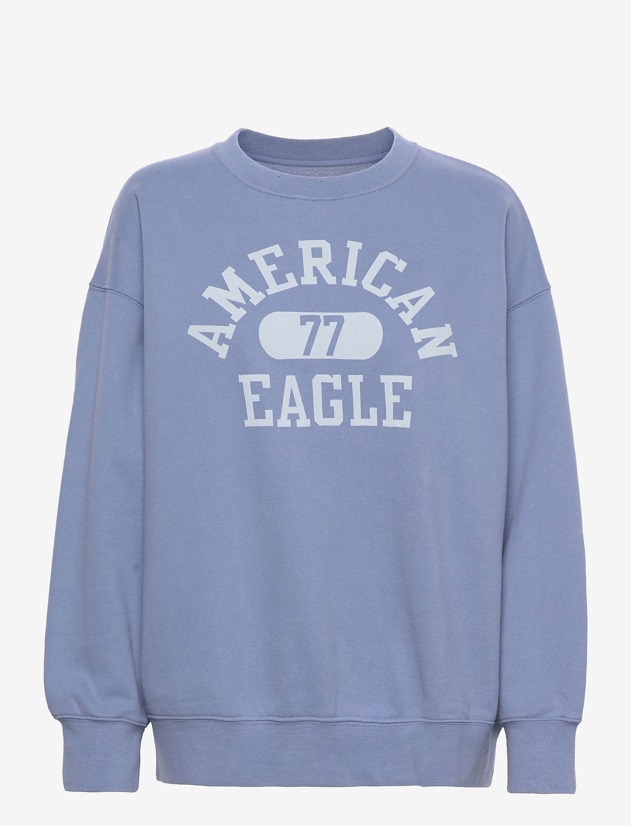 American Eagle - KI OVERSIZED VINTAGE CREW - blue - 0