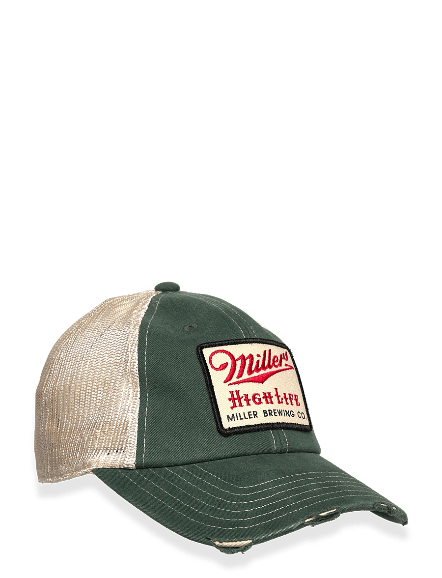 American Needle - Miller High Life Orville Stone/Green American Needle - kappen - stone/green - 0