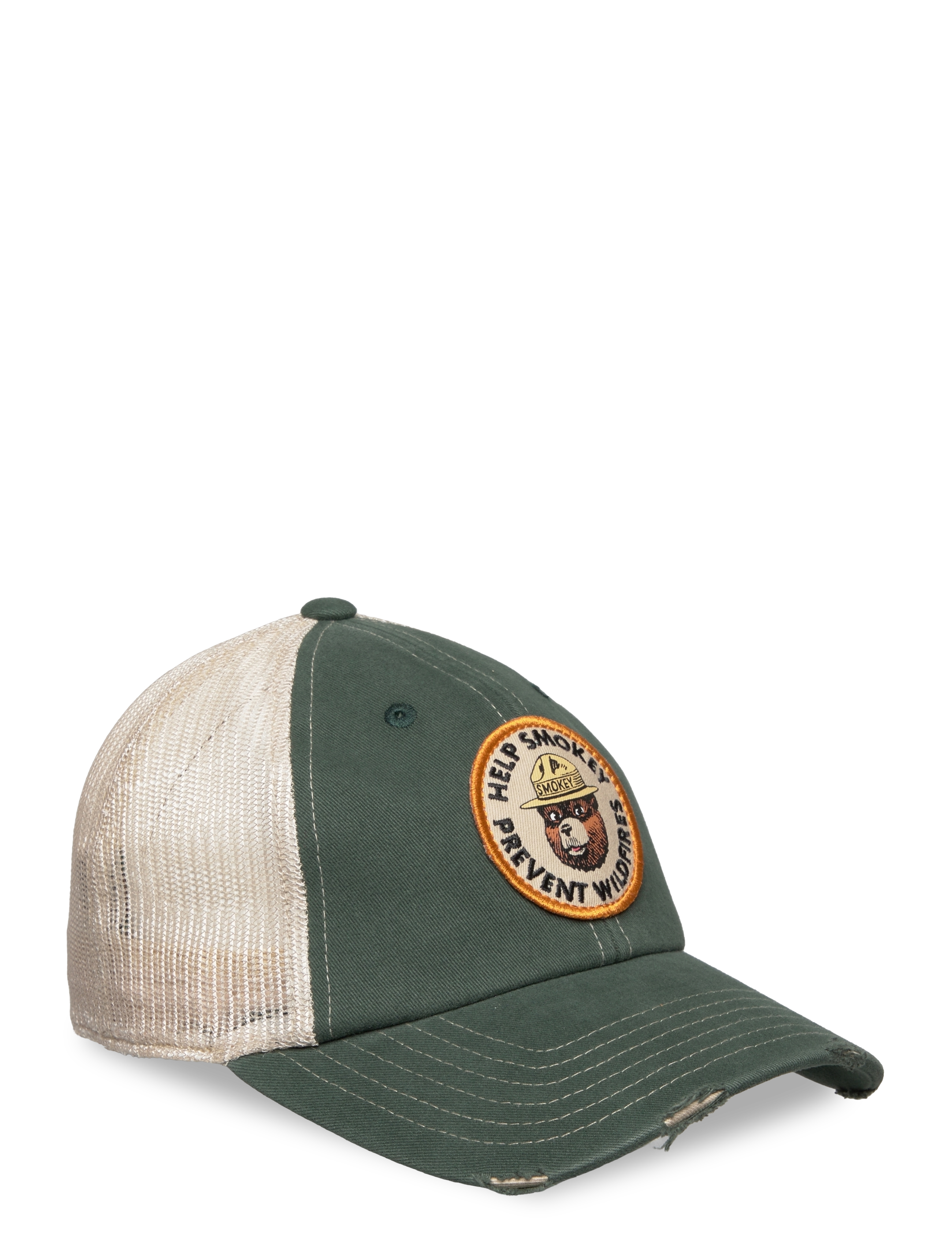 American Needle Smokey Bear Orville Stone - Green American Needle, One Size, Green, Hovedbeklædning > Kasketter, Herre