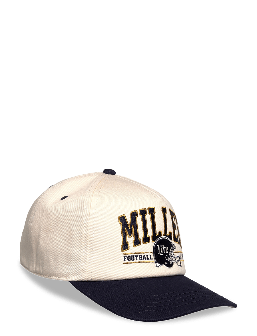 American Needle - Miller Lite Roscoe Football Ivory/Navy American Needle - kappen - ivory/navy - 0