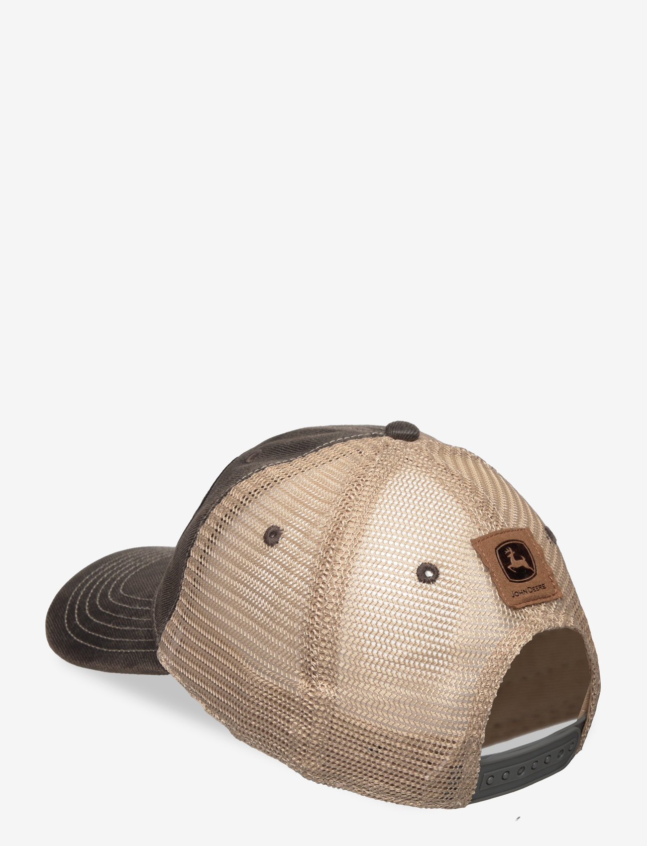American Needle - 6 Panel Chan & Mesh Unstruct Beige - Grey John Deere - kasketter - beige - grey - 1