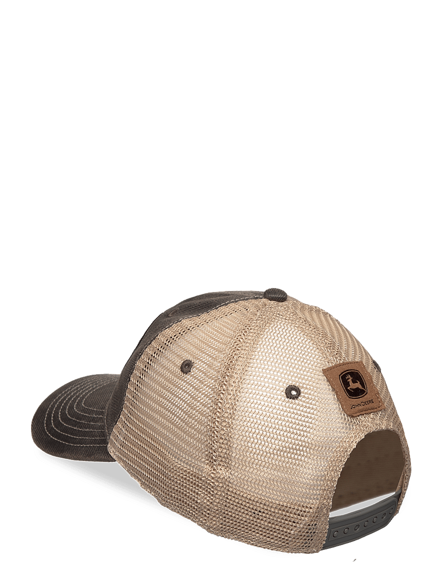 American Needle - 6 Panel Chan & Mesh Unstruct Beige - Grey John Deere - kappen - beige - grey - 1