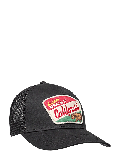 California Trucker Black American Needle - Kasketter