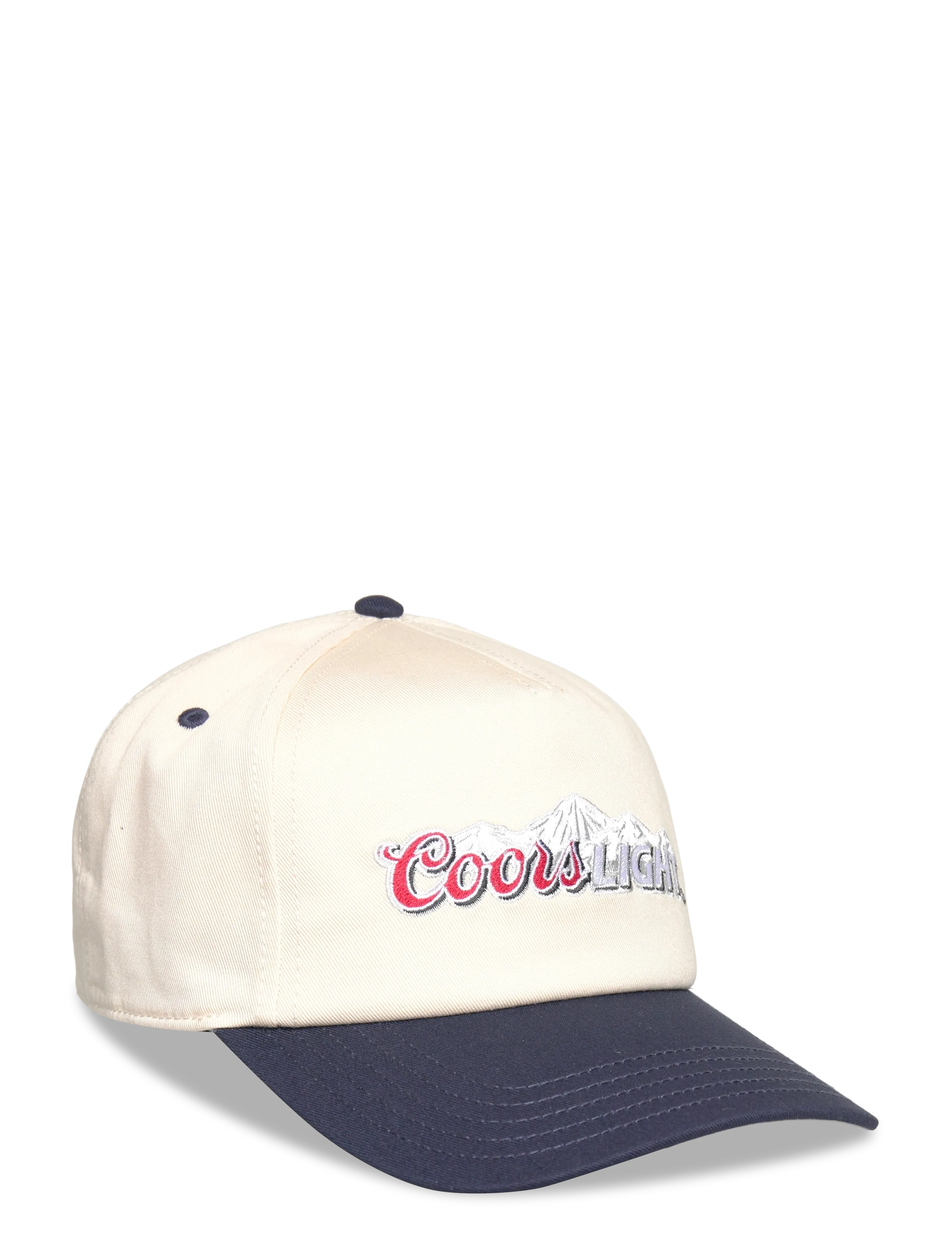American Needle Coors Light Ivory/Black Roscoe American Needle - Tänavastiil - IVORY/BLACK / navy