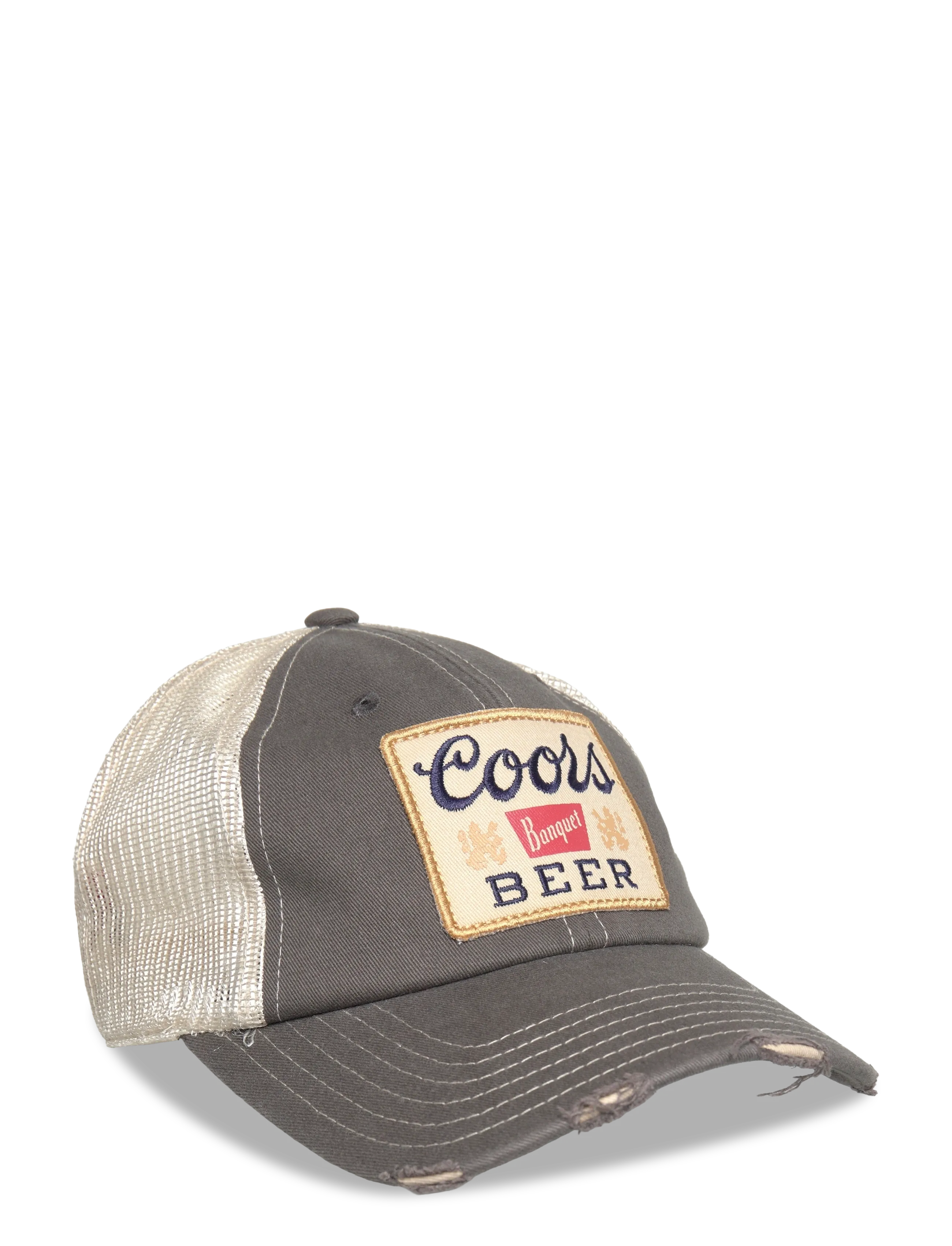 American Needle Coors Beer Charcoal/Stone Trucker Orville American Needle - Tänavastiil - CHARCOAL/STONE / grey