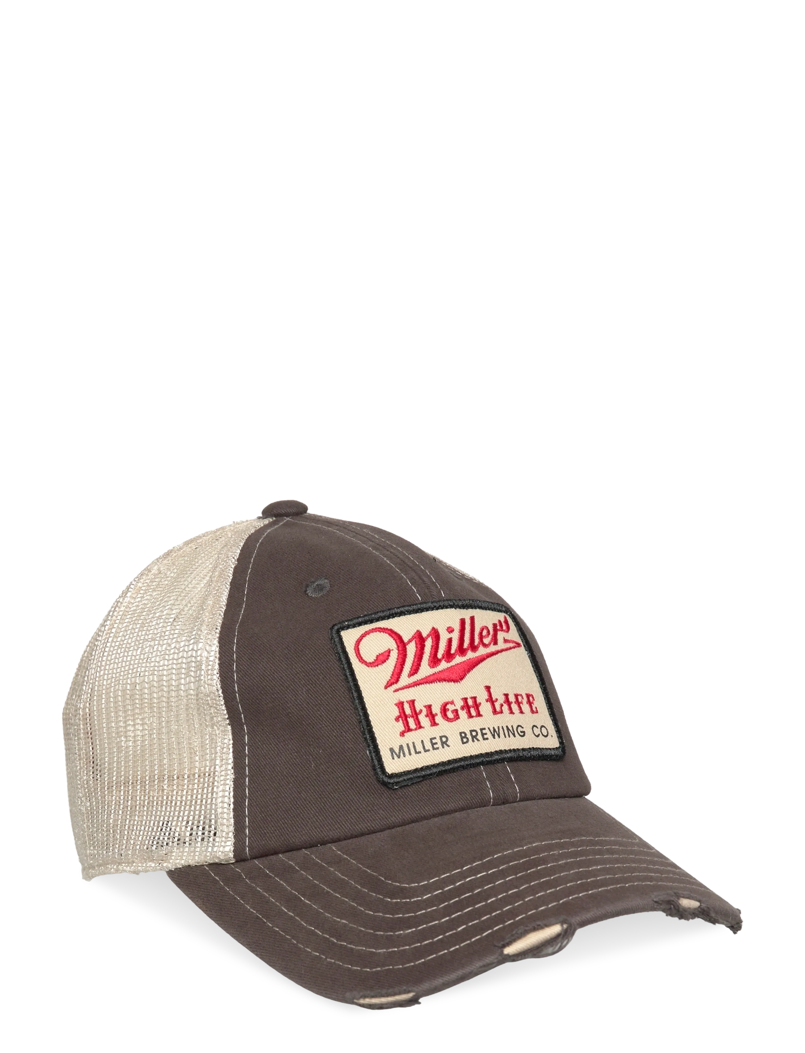 American Needle Miller High Life Stone/Black Orville American Needle - Accessoires - STONE/BLACK / brown