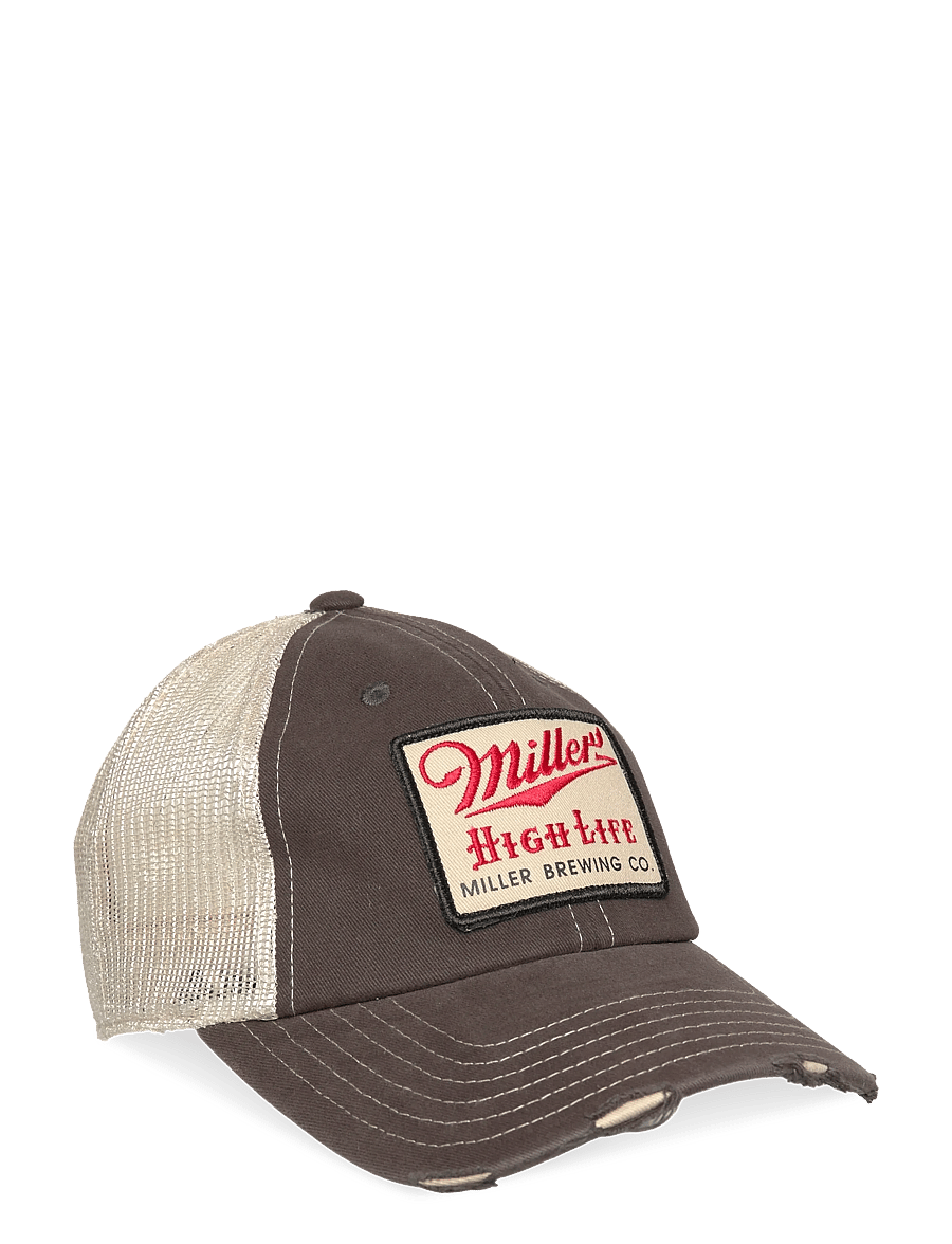 American Needle - Miller High Life Stone/Black Orville American Needle - kepsar - stone/black - 0