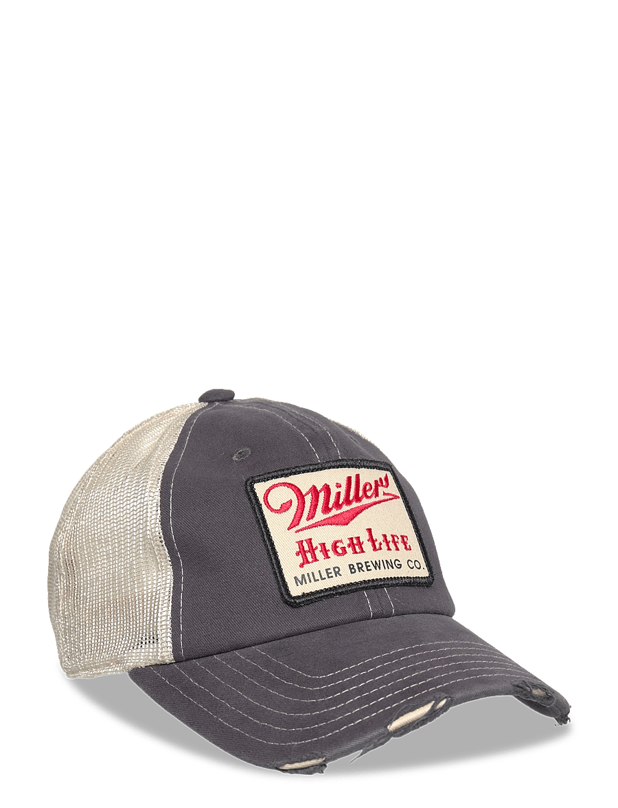 American Needle - Miller High Life Stone/Navy Orville American Needle - kepsar - stone/navy - 0