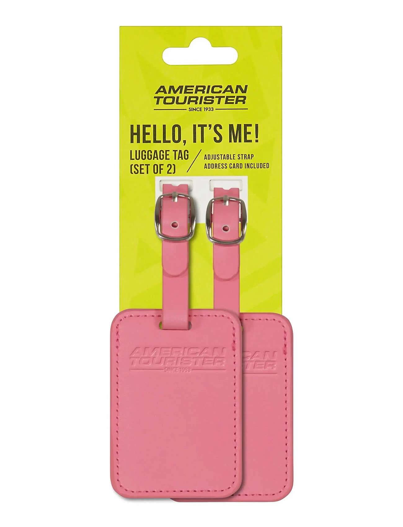 American Tourister Ta Luggage Tag X2 - - 8 1