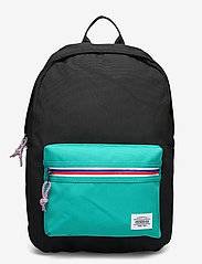 American Tourister - BACKPACK ZIP - black/turquoise - 0