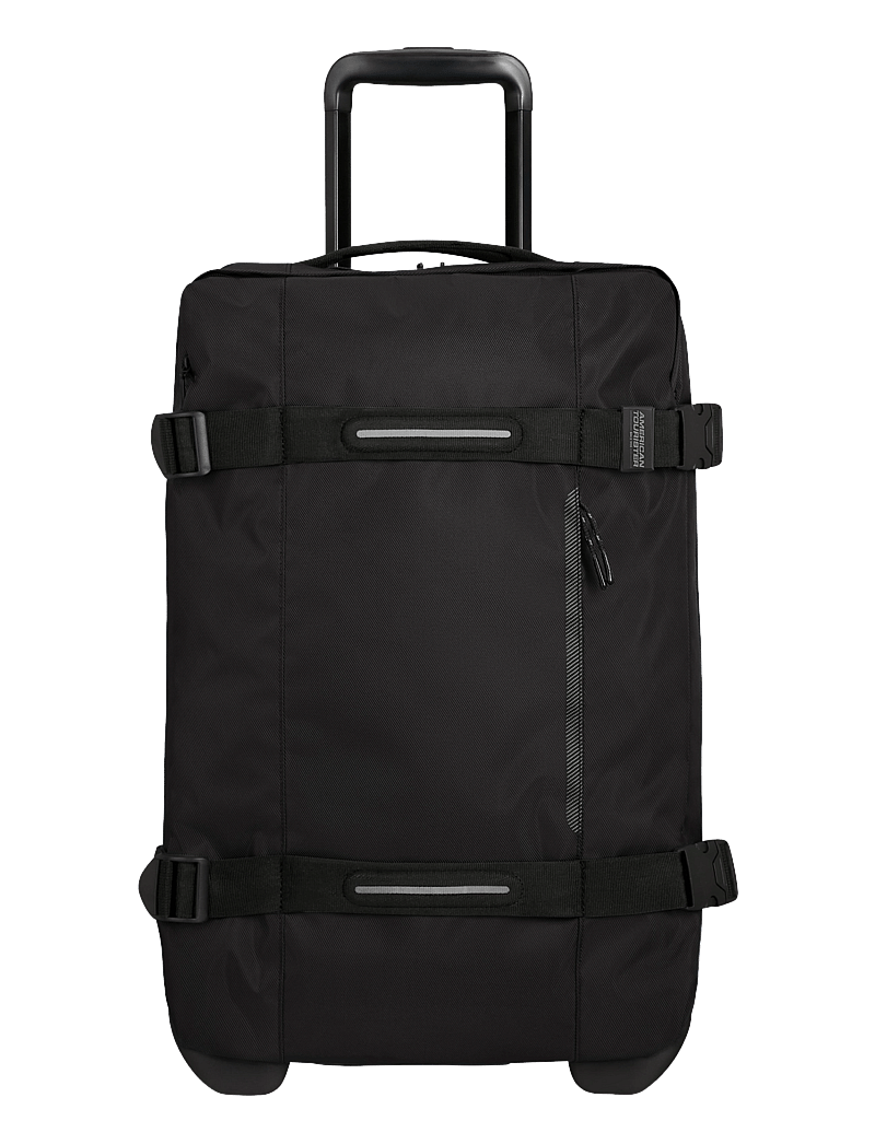 American Tourister - URBAN TRACK DUFFLE/WH S - keskmise suurusega kohvrid - asphalt black - 1
