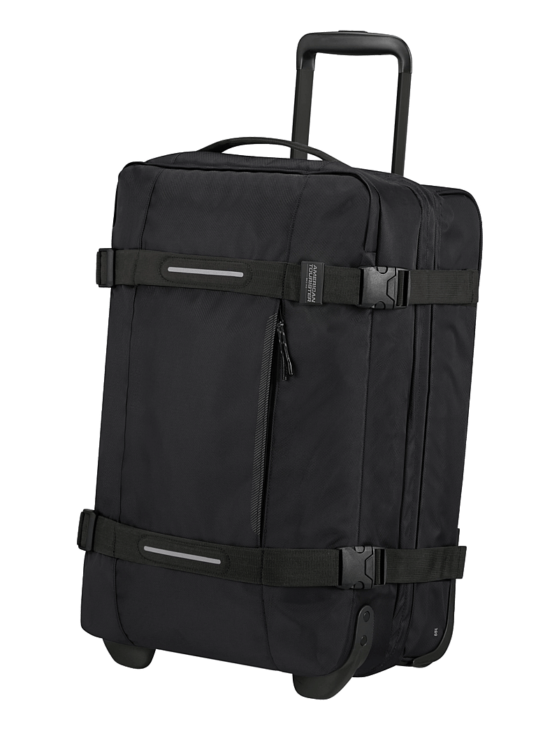 American Tourister - URBAN TRACK DUFFLE/WH S - keskmise suurusega kohvrid - asphalt black - 2