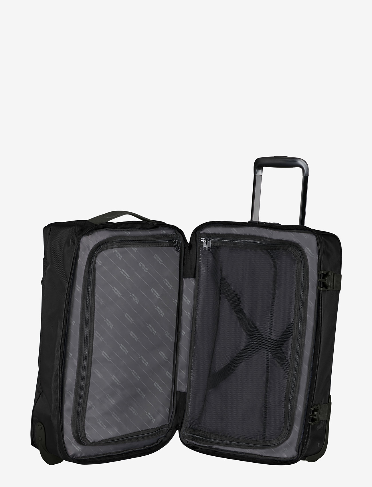 American Tourister - URBAN TRACK DUFFLE/WH S - keskmise suurusega kohvrid - asphalt black - 5