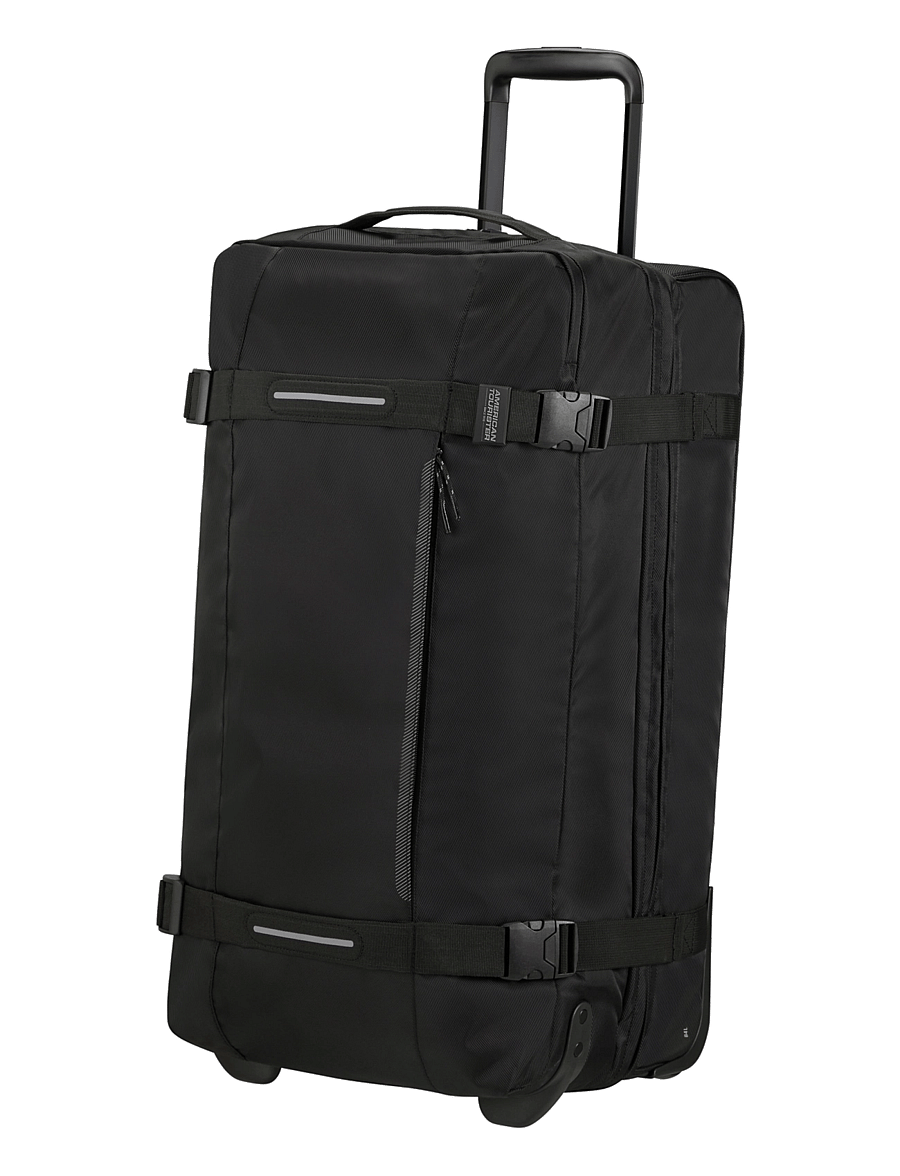American Tourister - URBAN TRACK DUFFLE/WH M - valises moyennes - asphalt black - 1
