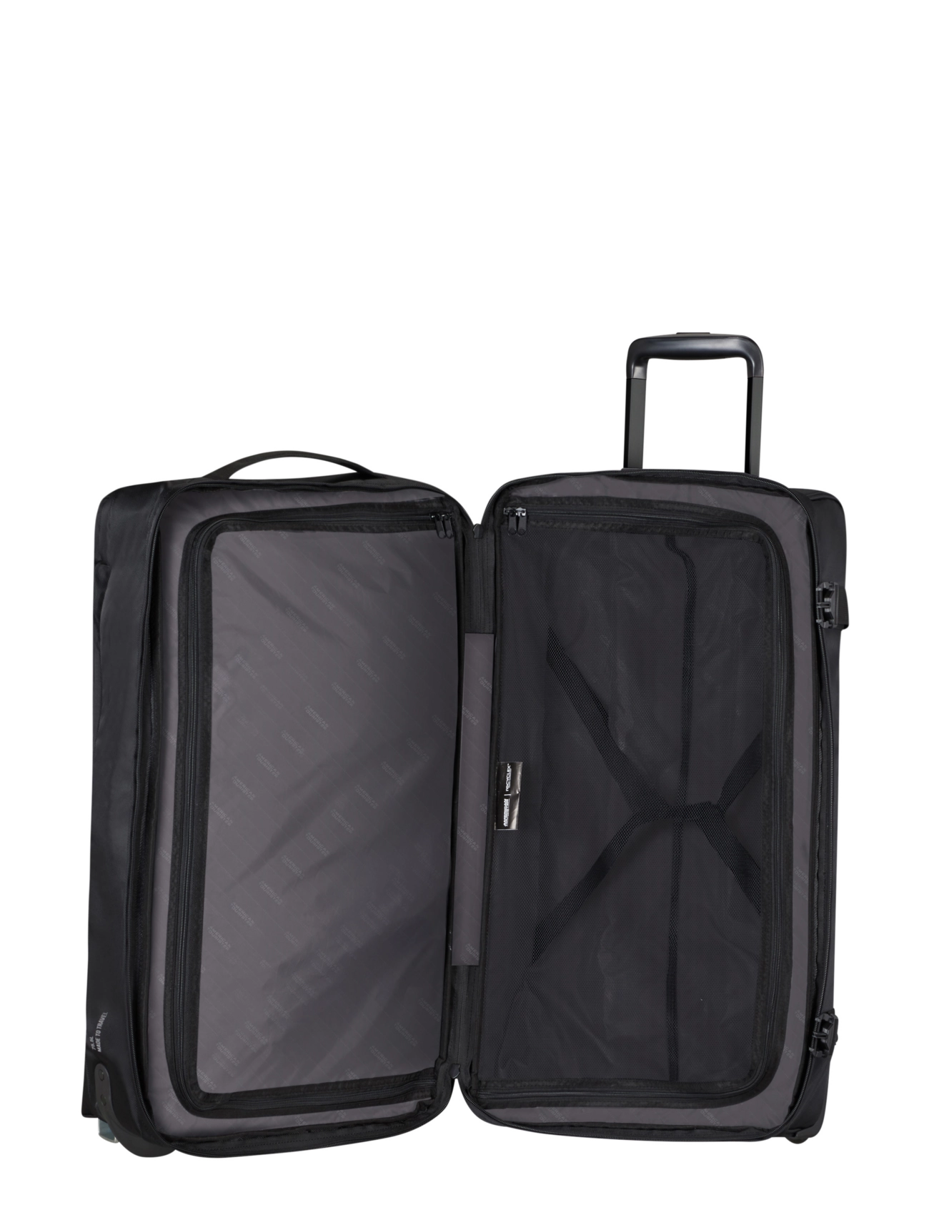 American Tourister - URBAN TRACK DUFFLE/WH M - mellemstore kufferter - asphalt black - 4