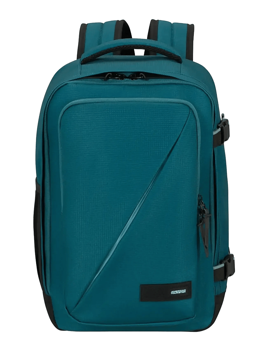 American Tourister - TAKE2CABIN CASUAL BACKPACK S - feriefavoritter - totally teal - 0