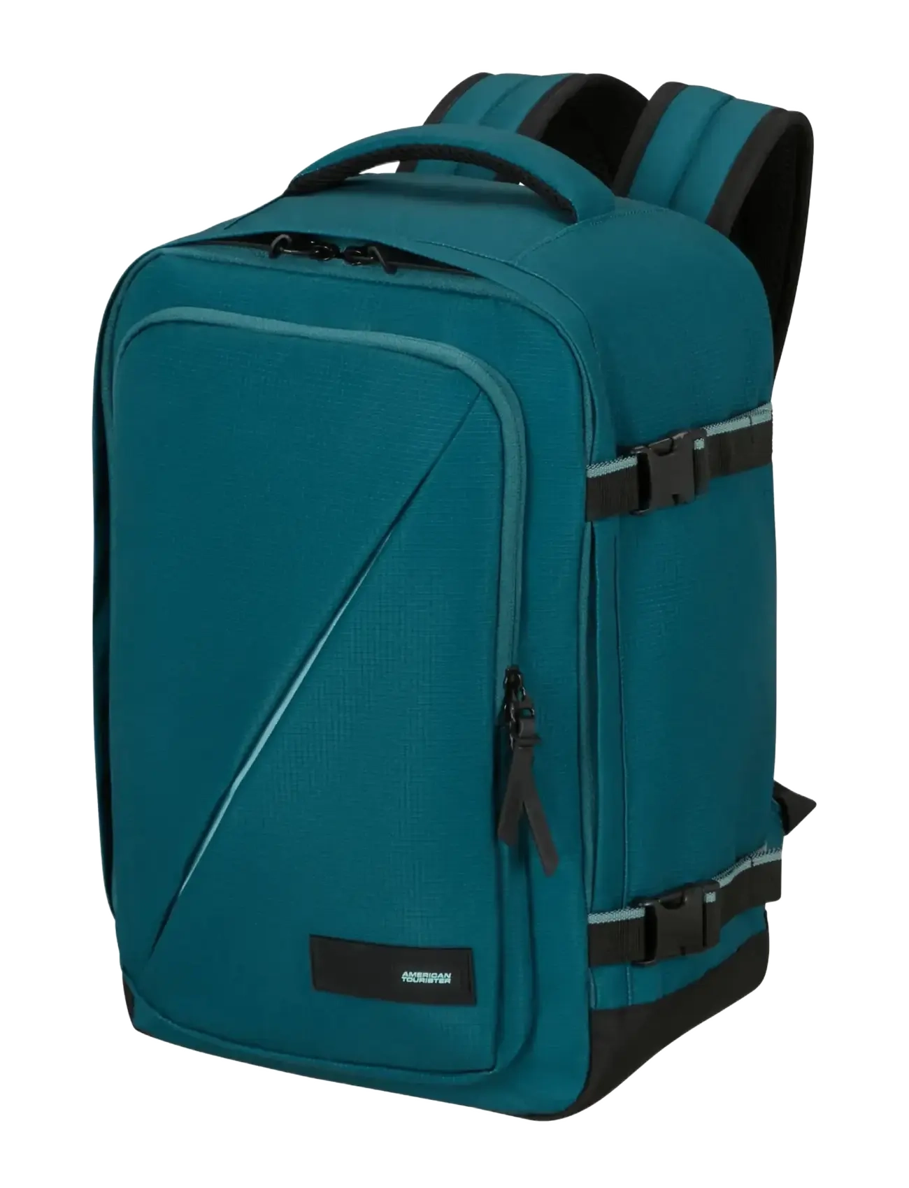 American Tourister - TAKE2CABIN CASUAL BACKPACK S - feriefavoritter - totally teal - 1