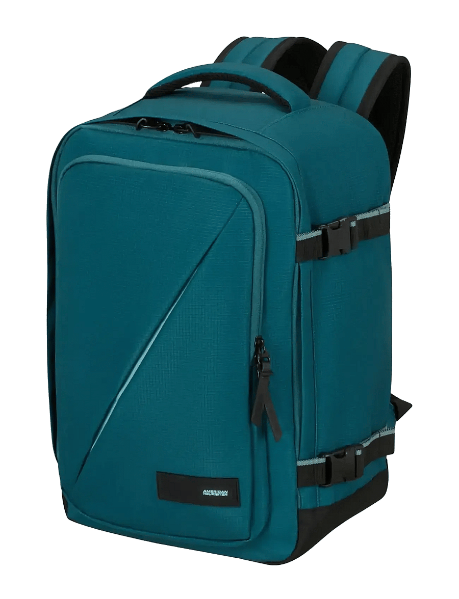 American Tourister - TAKE2CABIN CASUAL BACKPACK S - feriefavoritter - totally teal - 1