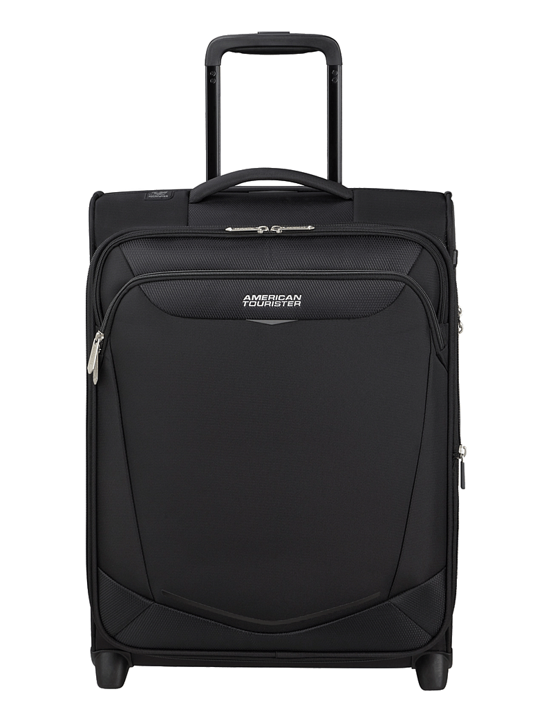 American Tourister - SUMMERRIDE UPRIGHT S EXP TSA - kabinväskor - black - 0