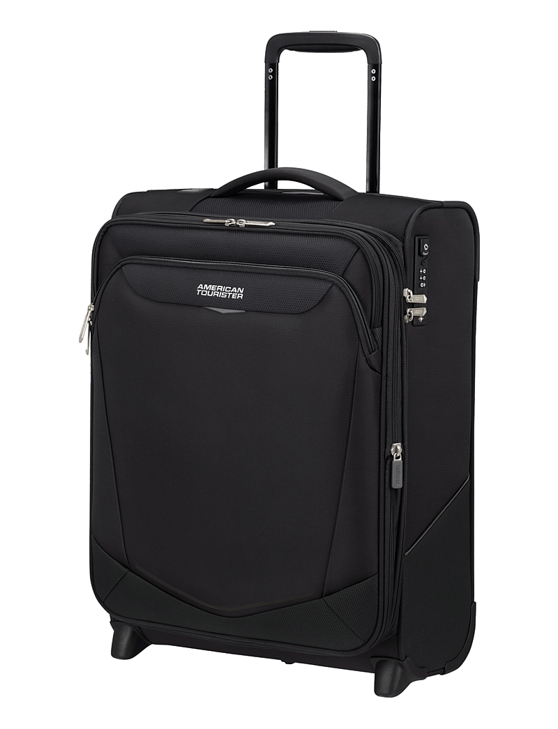 American Tourister - SUMMERRIDE UPRIGHT S EXP TSA - kabinväskor - black - 1