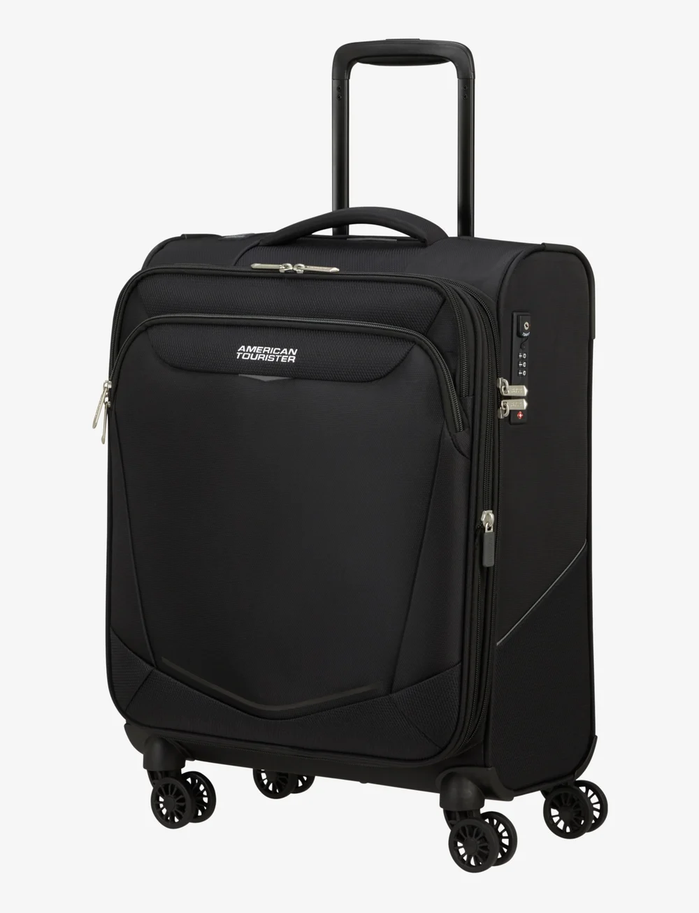 American Tourister - SUMMERRIDE SPINNER S EXP TSA - duże walizki - black - 2