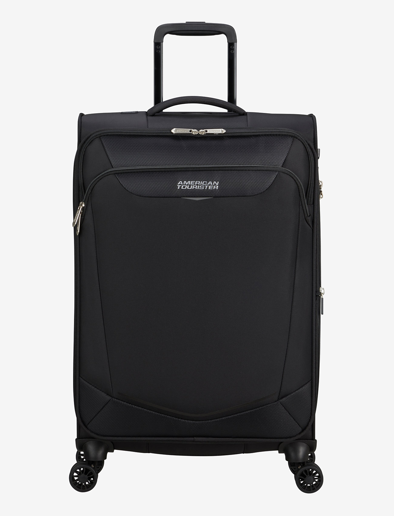 American Tourister - SUMMERRIDE SPINNER M EXP TSA - håndbaggage - black - 0
