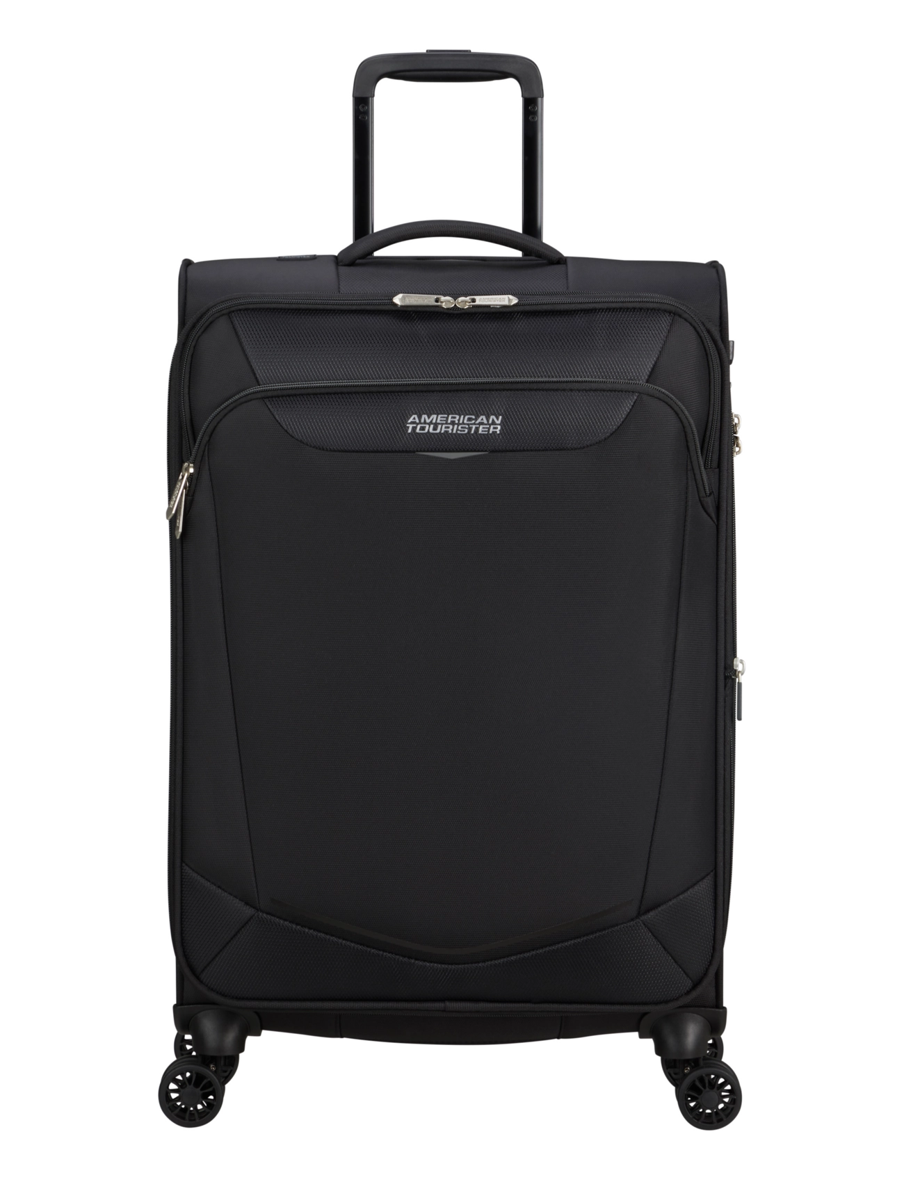 American Tourister SUMMERRIDE SPINNER S EXP TSA - Kofferter - BLACK / black