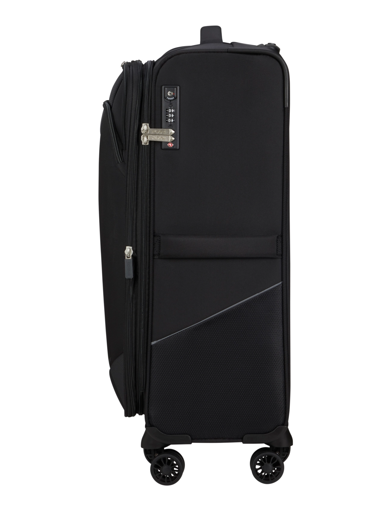 American Tourister - SUMMERRIDE SPINNER M EXP TSA - extra stórar ferðatöskur - black - 2