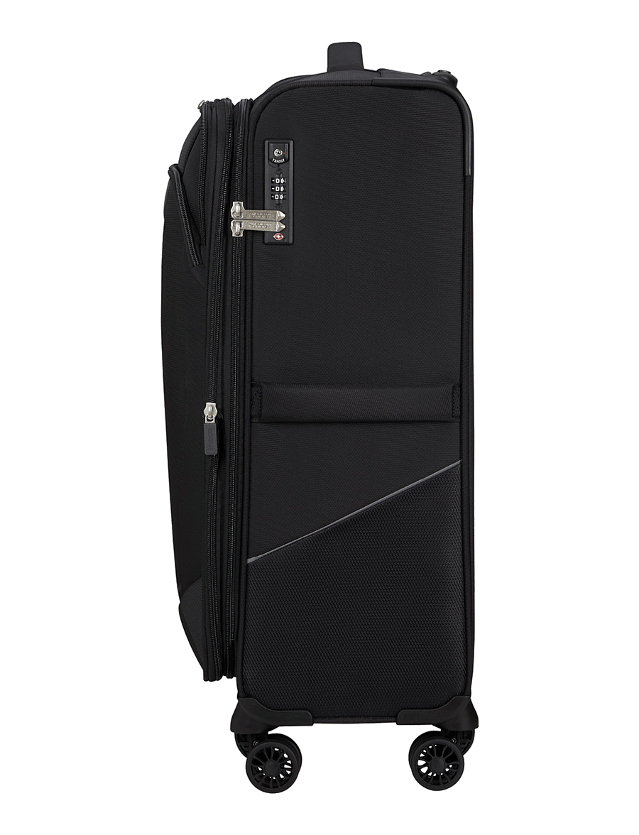 American Tourister - SUMMERRIDE SPINNER M EXP TSA - extra stórar ferðatöskur - black - 2