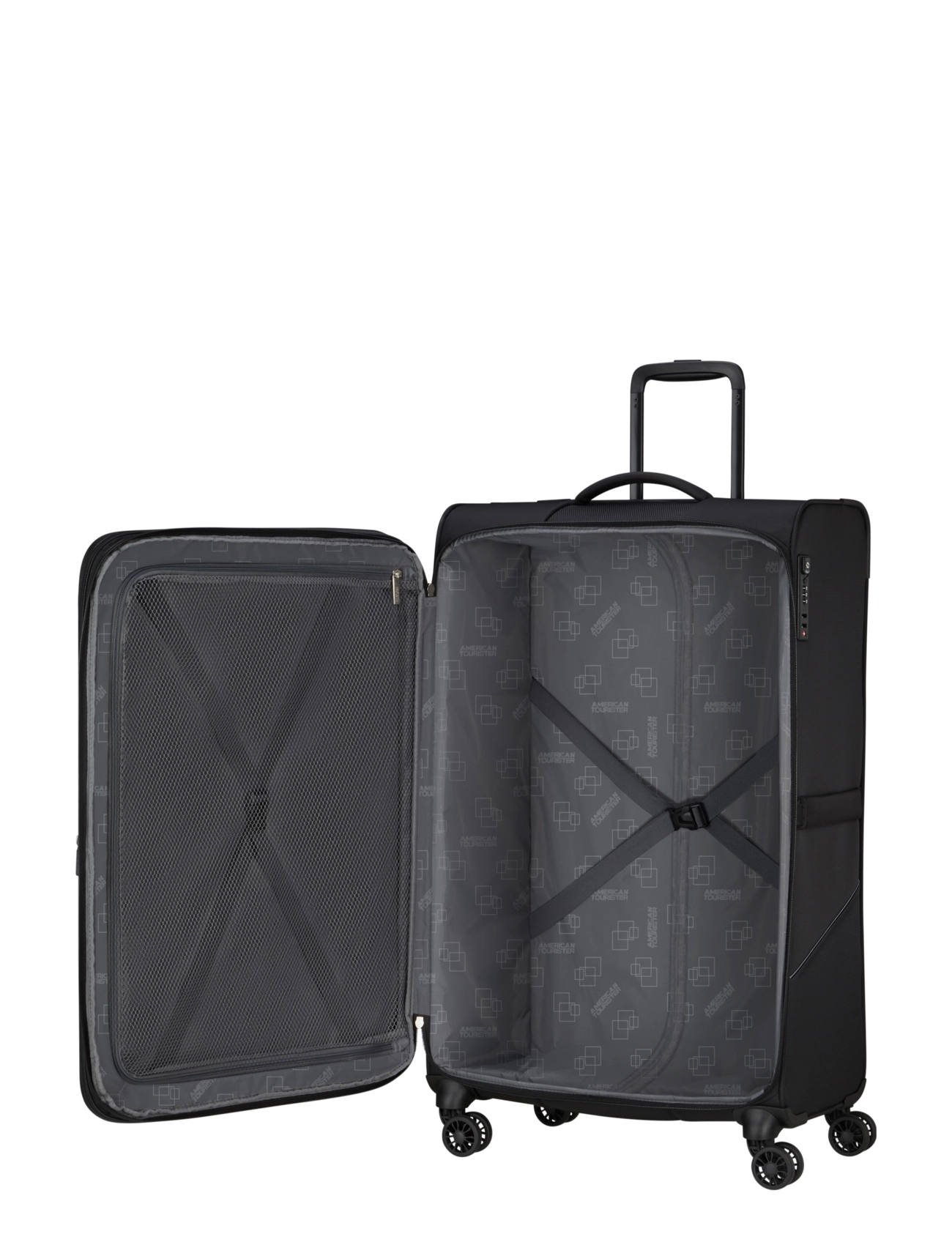 American Tourister - SUMMERRIDE SPINNER L EXP TSA - extra stora resväskor - black - 5