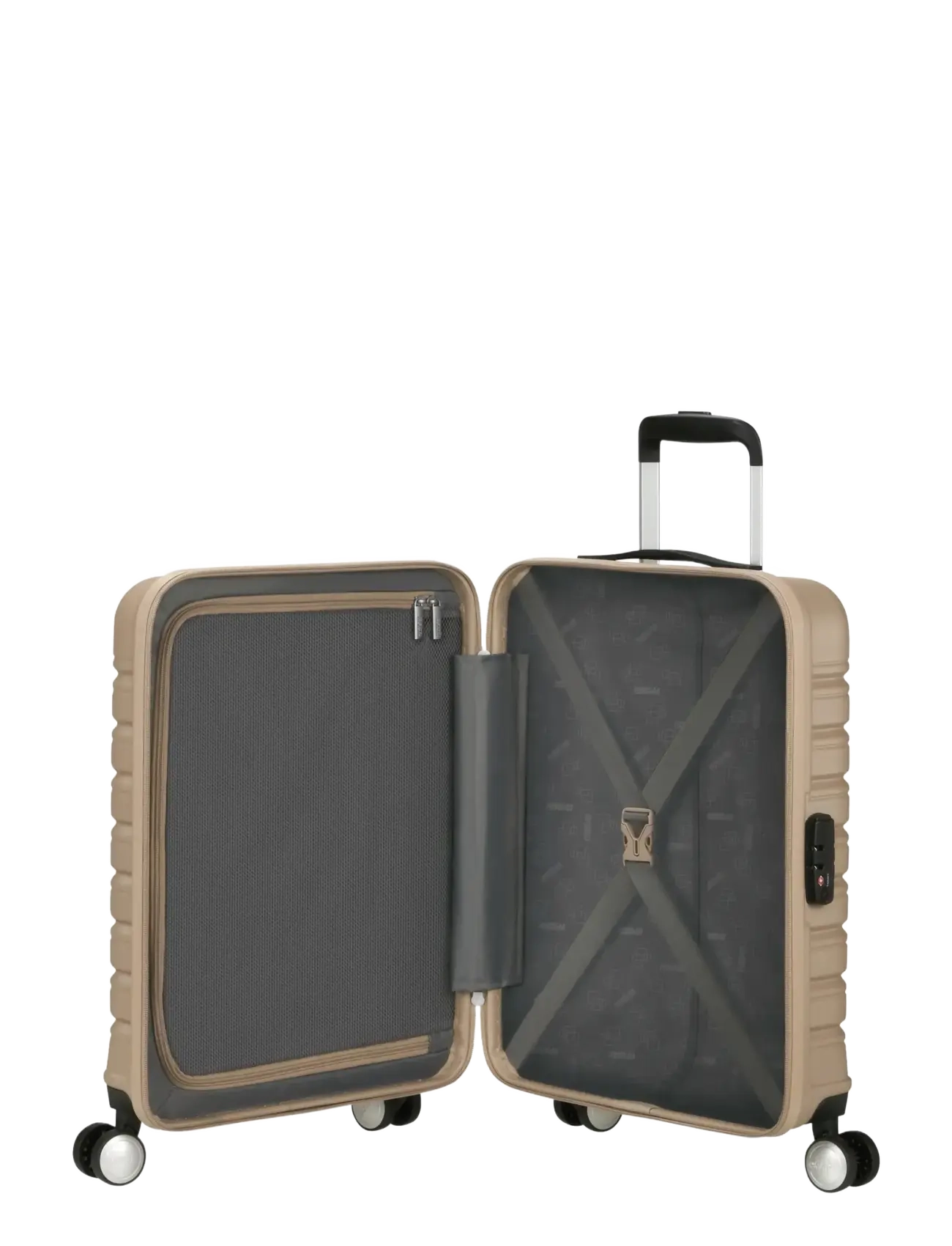 American Tourister - Flashline SPINNER 55/20 TSA - medium resväskor - ivory gold - 3