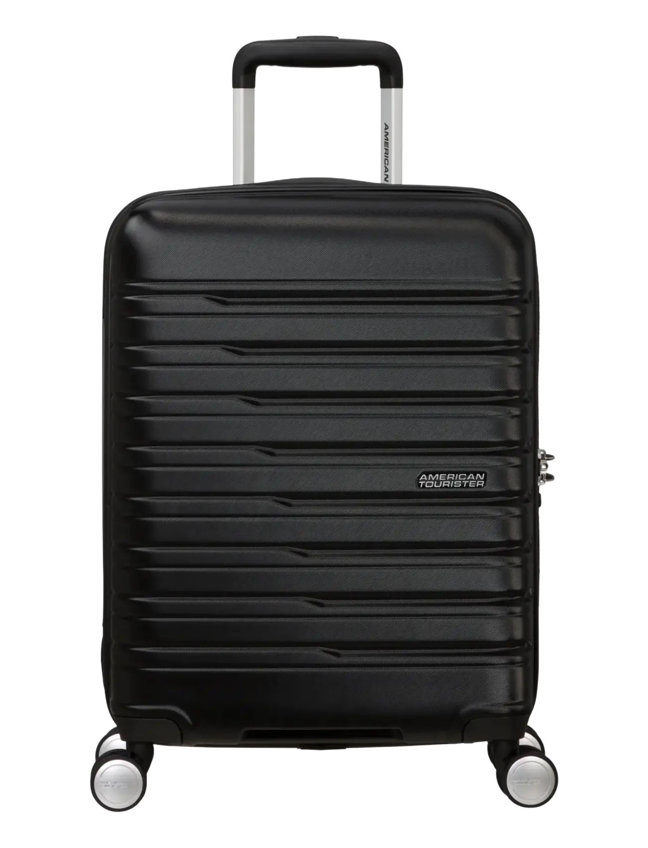 American Tourister Flashline SPINNER 55/20 TSA - Vårgarderoben - SHADOW BLACK / black