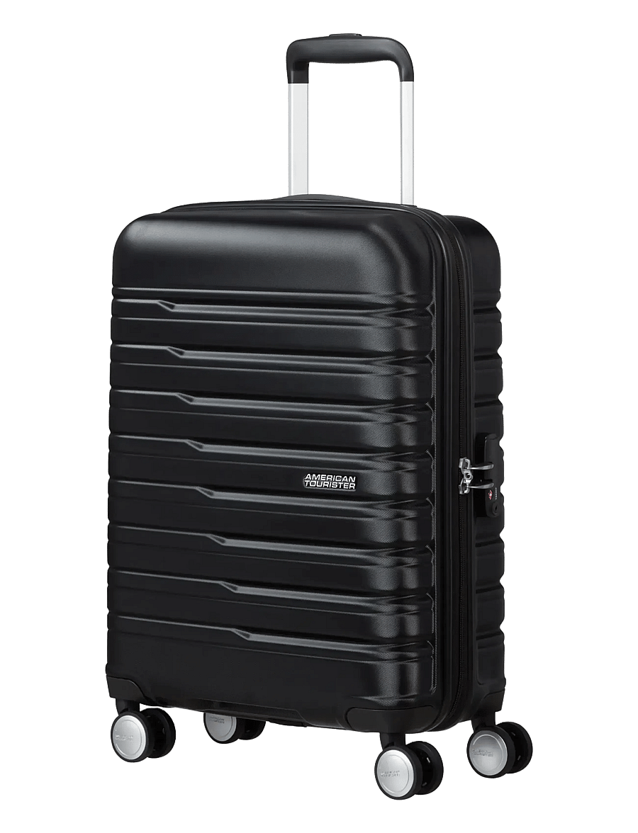 American Tourister - Flashline SPINNER 55/20 TSA - stora resväskor - shadow black - 1