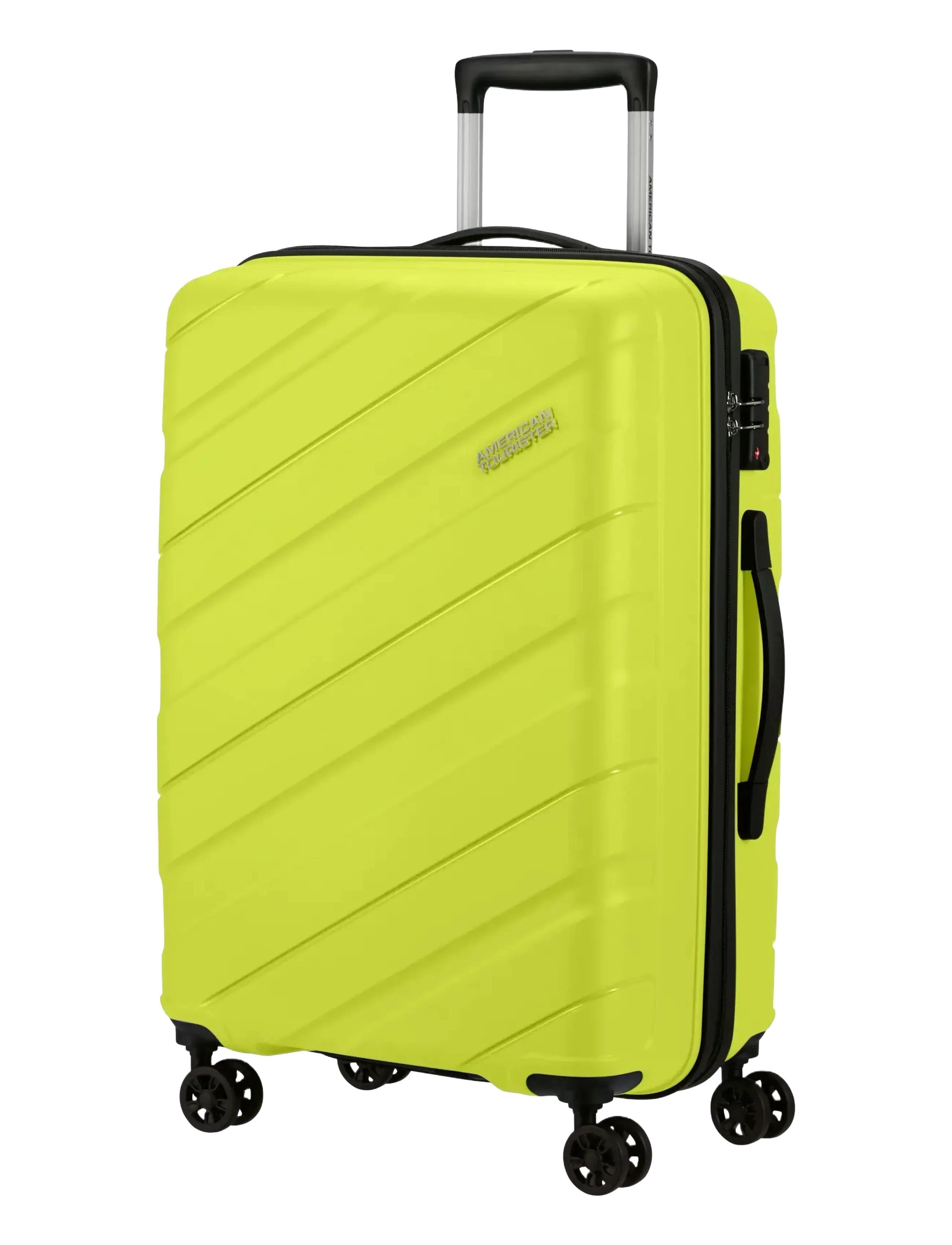 American Tourister - JETDRIVER 3.0 3 PC SET A FONDANT PINK - osta olukorra järgi - bright lime - 1