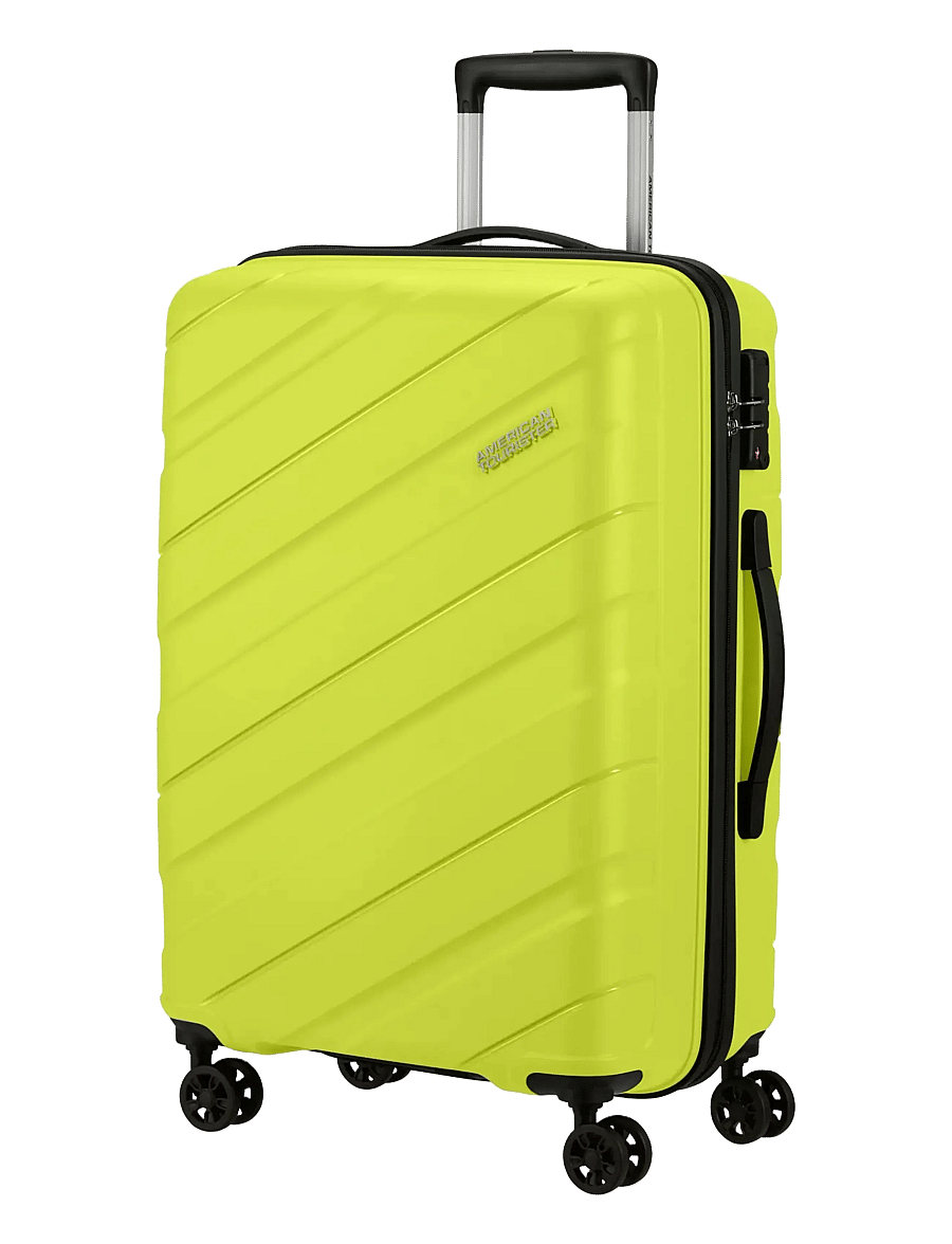 American Tourister - JETDRIVER 3.0 3 PC SET A FONDANT PINK - osta olukorra järgi - bright lime - 1