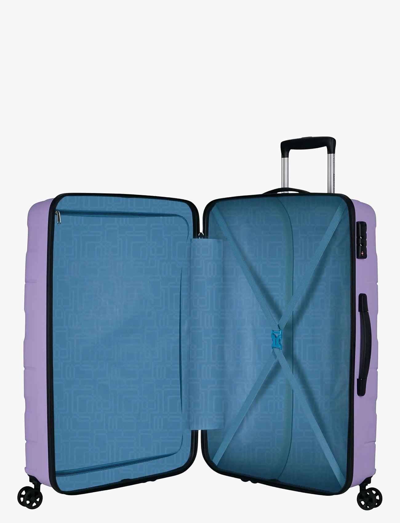 American Tourister - JETDRIVER 3.0 3 PC SET A BLACK - store kufferter - ice lilac - 2