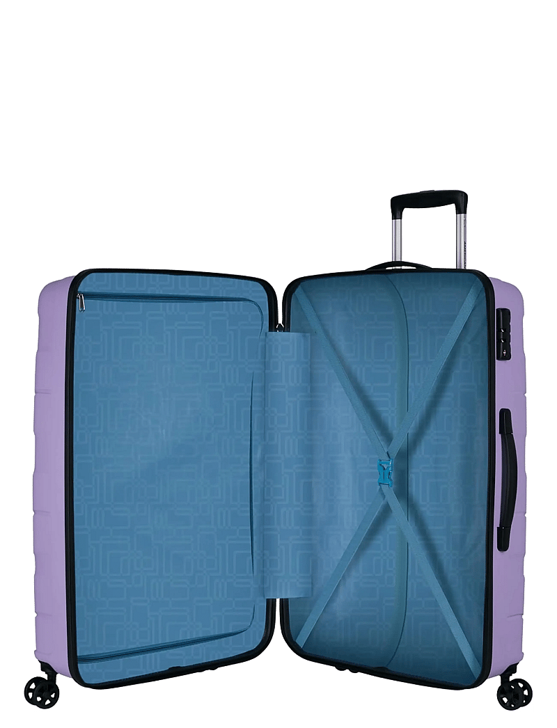 American Tourister - JETDRIVER 3.0 3 PC SET A BLACK - store kufferter - ice lilac - 2