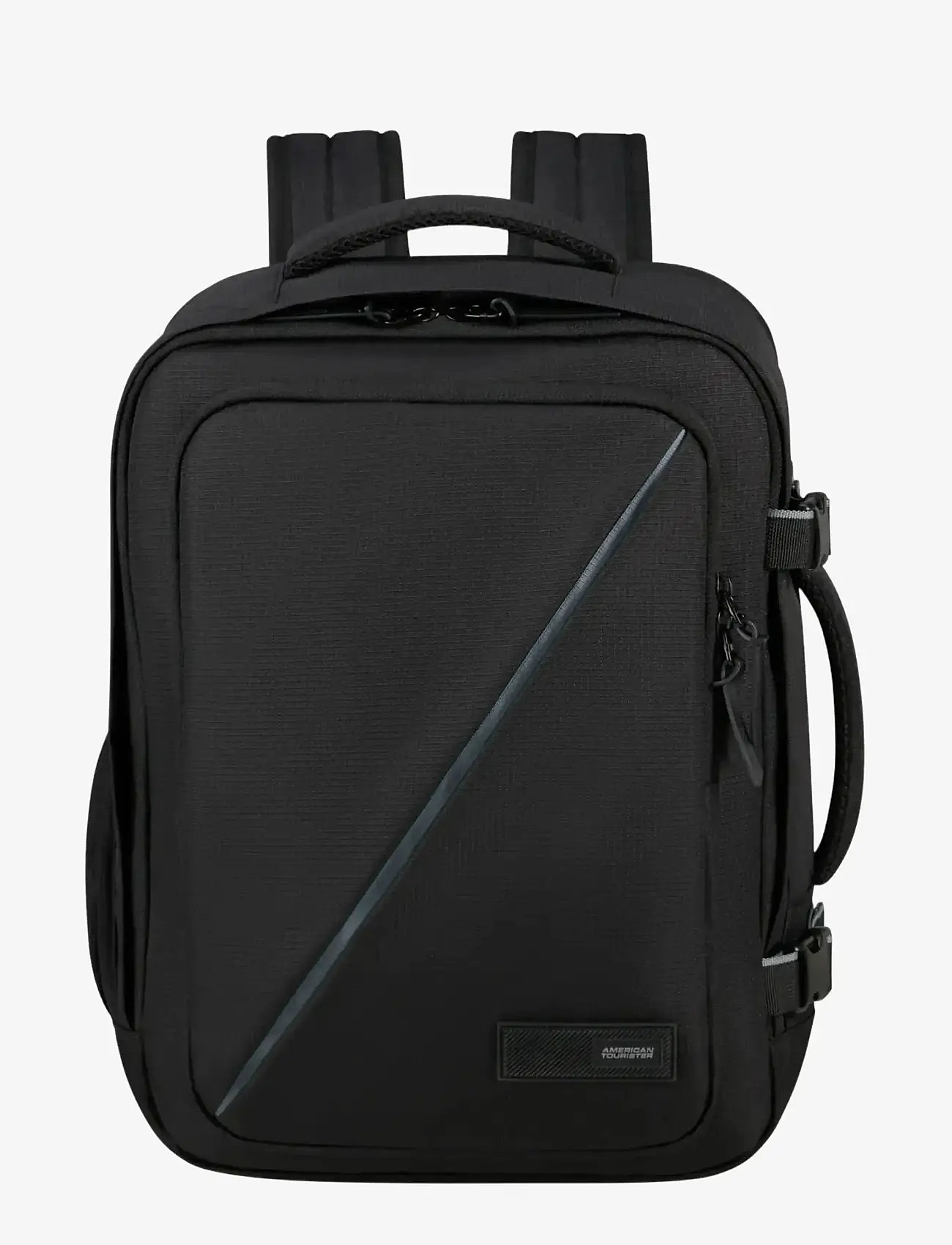 American Tourister - TAKE2CABIN CASUAL BACKPACK MS - shoppa efter tillfälle - black - 0