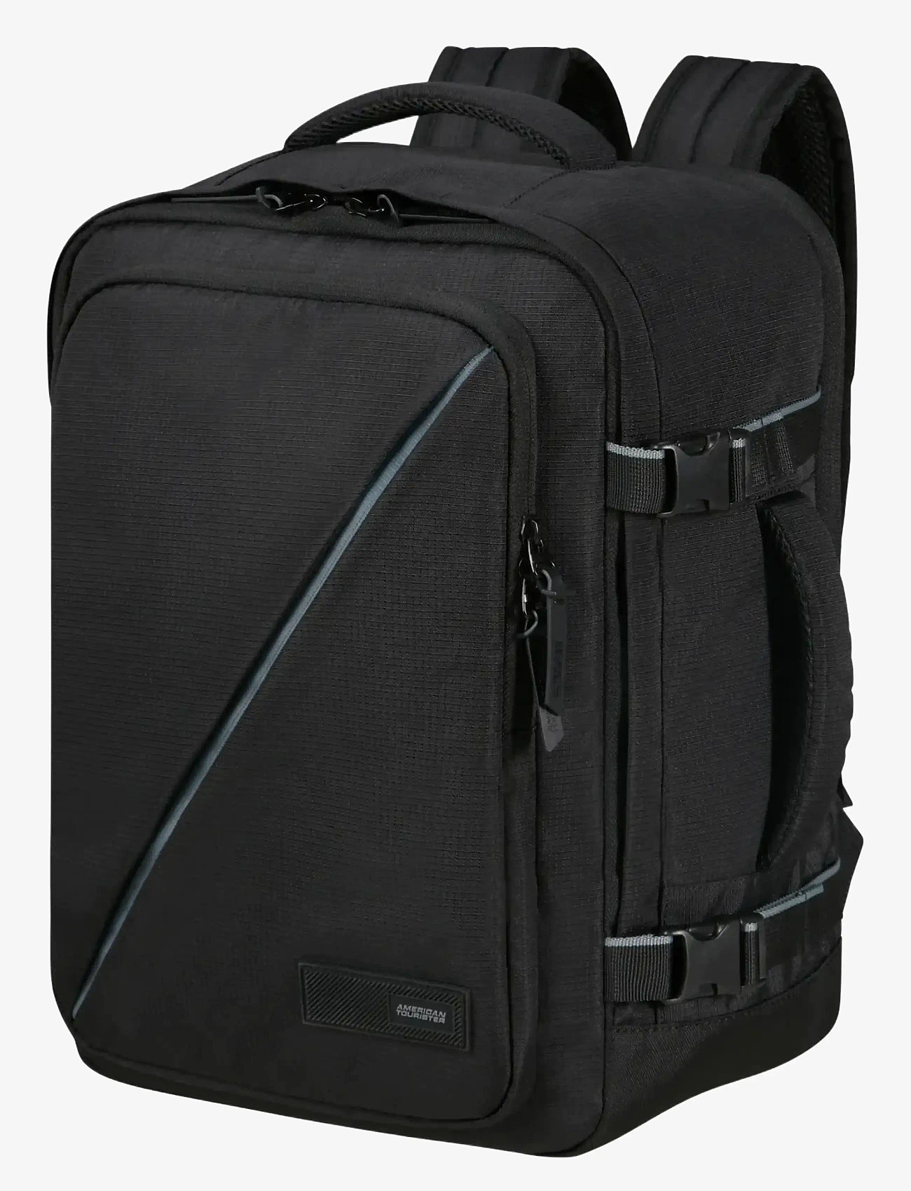American Tourister - TAKE2CABIN CASUAL BACKPACK MS - shoppa efter tillfälle - black - 1