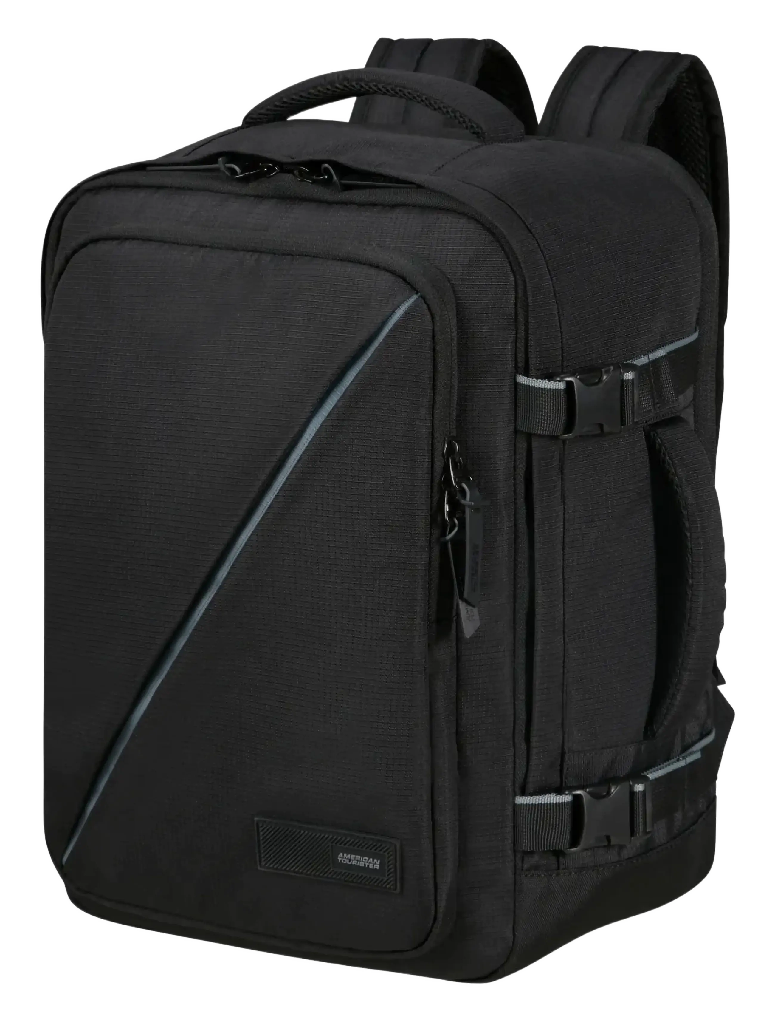 American Tourister - TAKE2CABIN CASUAL BACKPACK MS - urlaubsfavoriten - black - 1