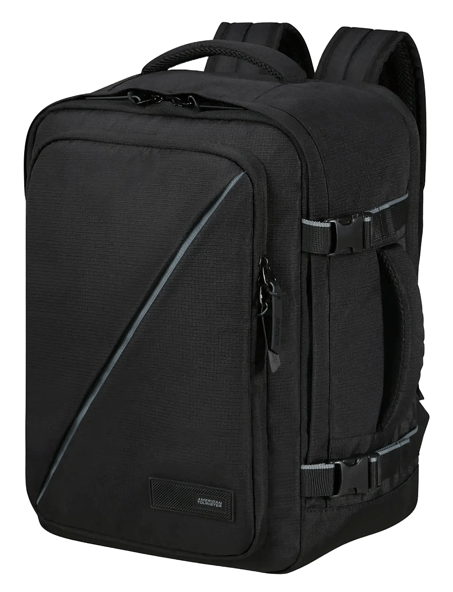American Tourister - TAKE2CABIN CASUAL BACKPACK MS - urlaubsfavoriten - black - 1