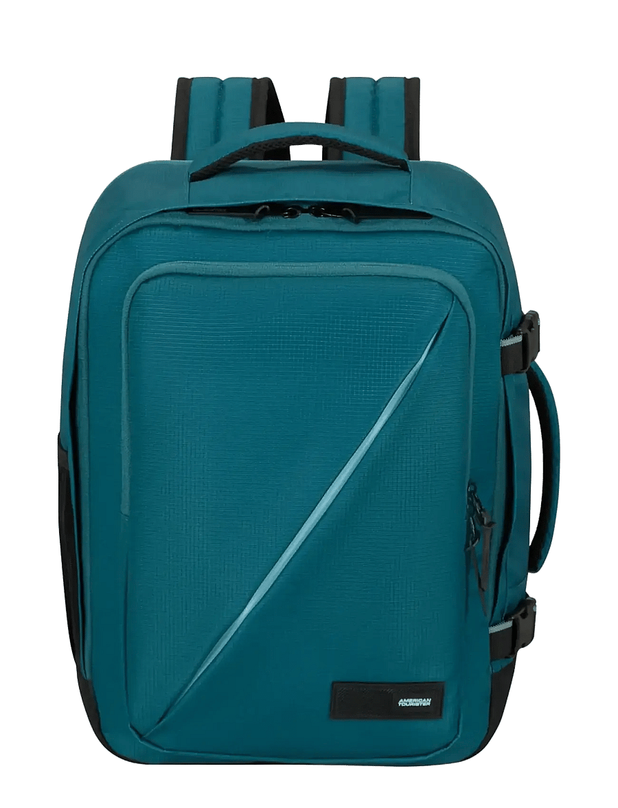 American Tourister - TAKE2CABIN CASUAL BACKPACK MS - urlaubsfavoriten - totally teal - 0