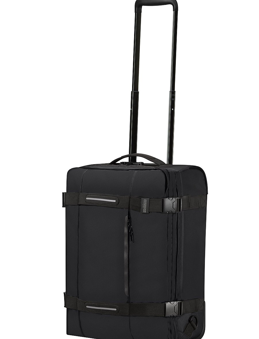 American Tourister - URBAN TRACK DUFFLE/WH BACKPACK ASPH.DARK KHAKI - handgepäckkoffer - black - 0