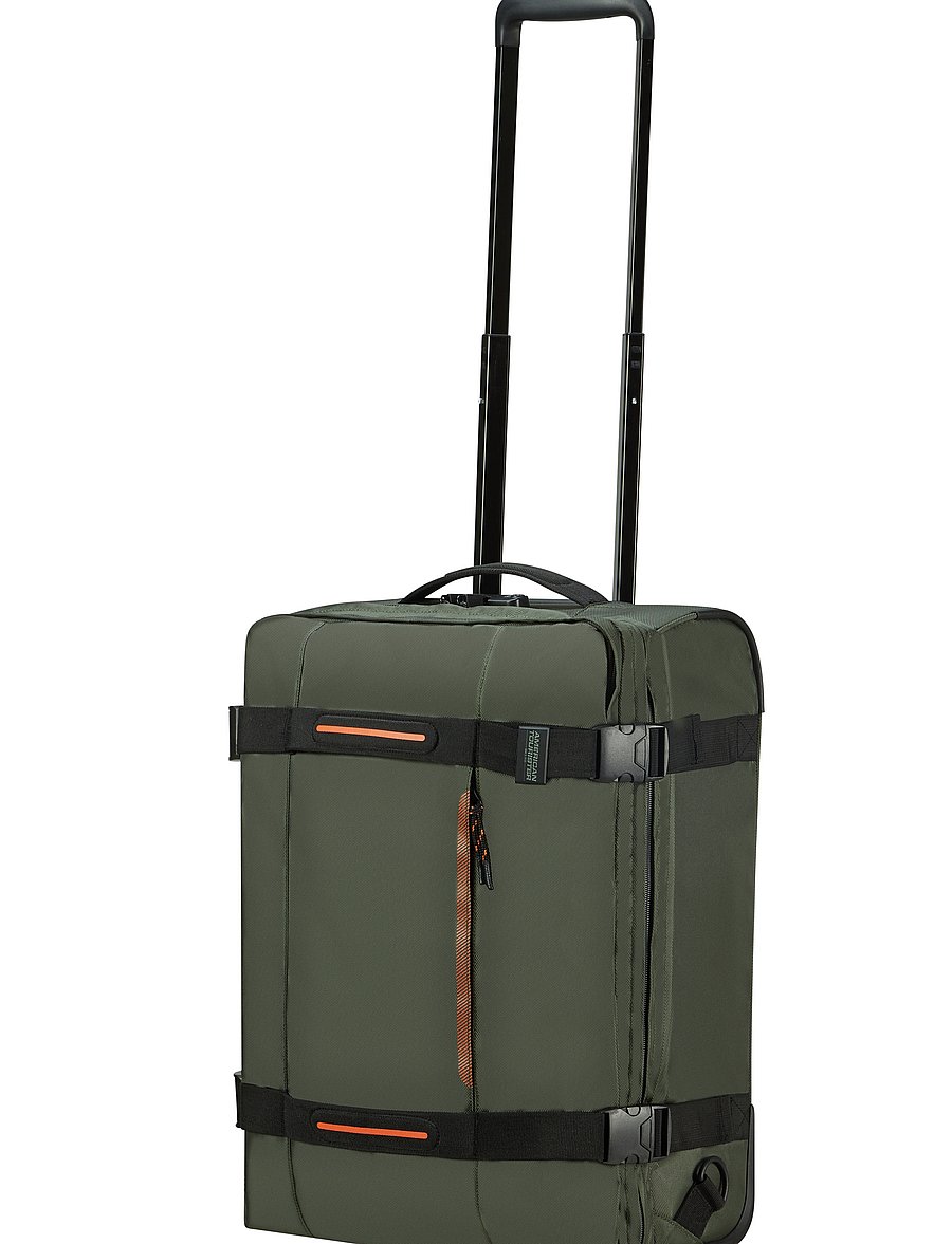 American Tourister - URBAN TRACK DUFFLE/WH BACKPACK ASPH.DARK KHAKI - handgepäckkoffer - khaki - 0
