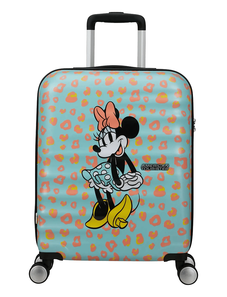 American Tourister - WAVEBREAKER DISNEY-SPIN.55/20 TSA DISNEY - reisikohvrid lastele - minnie pastel dots - 0