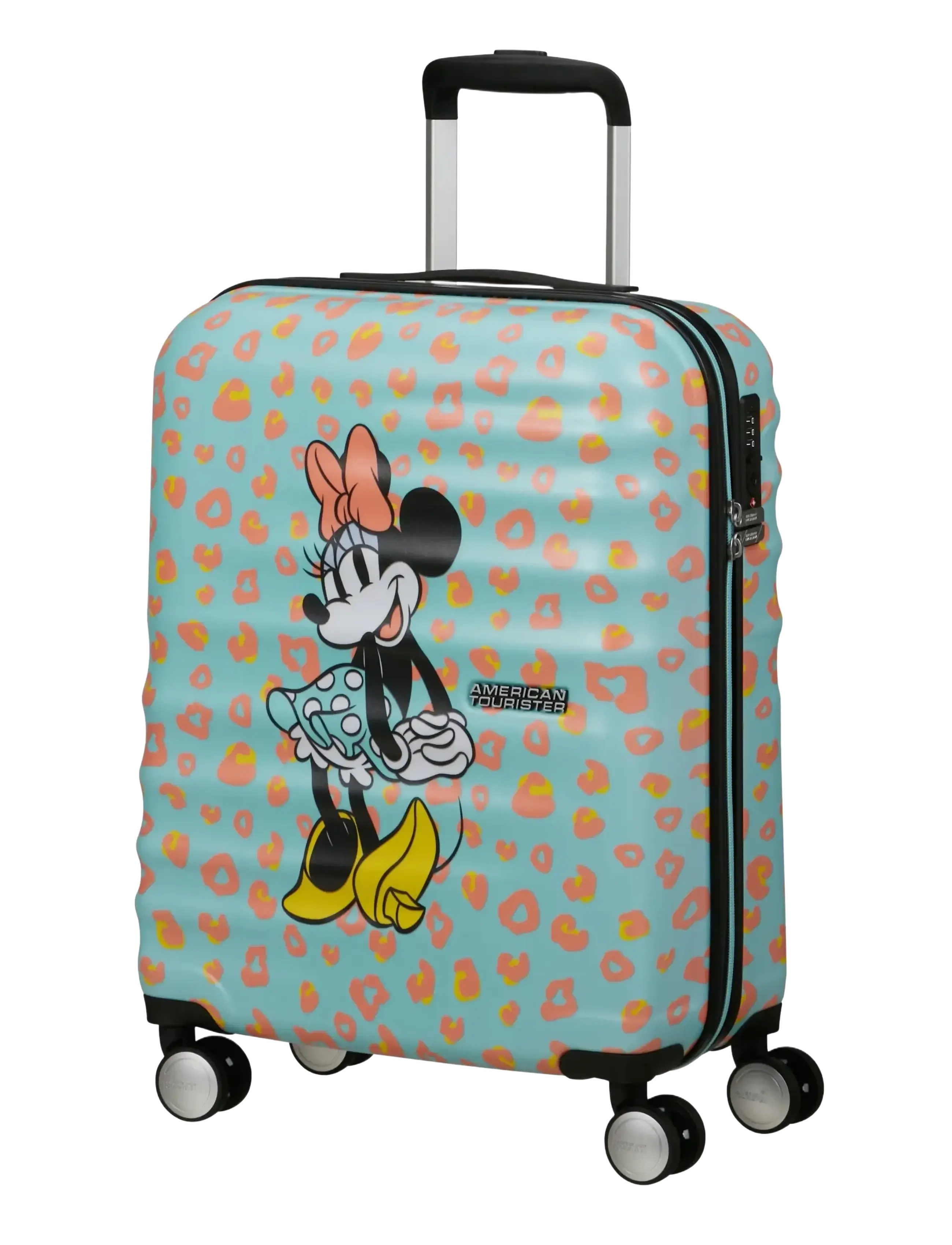 American Tourister - WAVEBREAKER DISNEY-SPIN.55/20 TSA DISNEY - reisikohvrid lastele - minnie pastel dots - 1