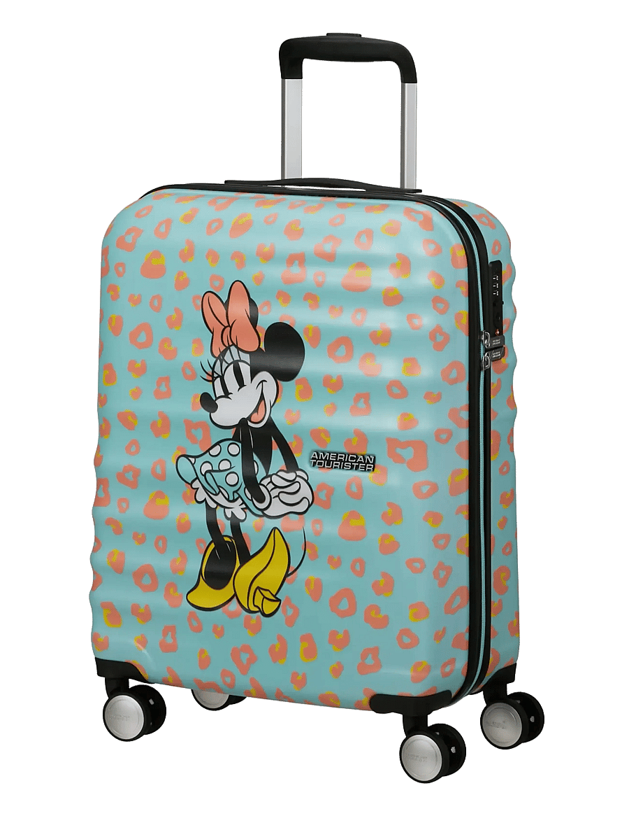American Tourister - WAVEBREAKER DISNEY-SPIN.55/20 TSA DISNEY - reisikohvrid lastele - minnie pastel dots - 1