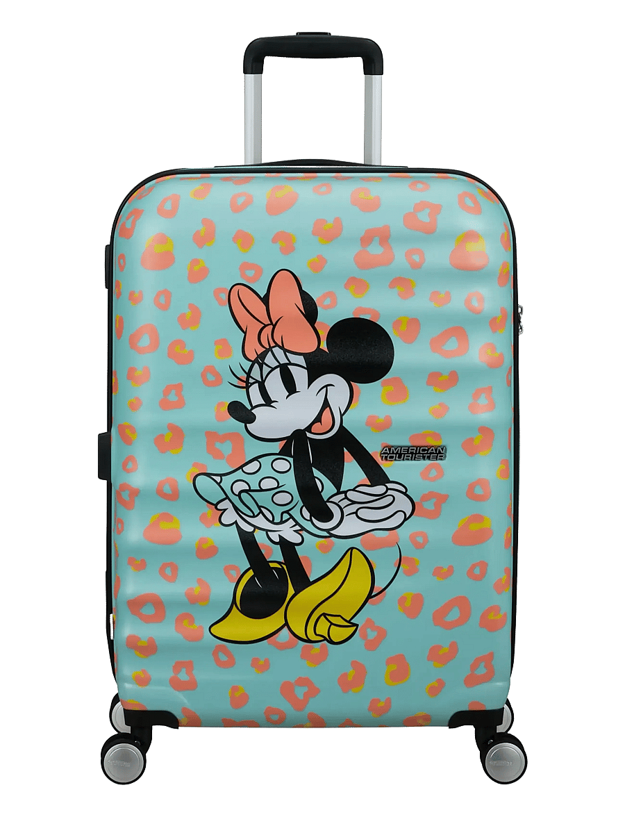 American Tourister - WAVEBREAKER DISNEY-SPIN.67/24 TSA DISNEY - reisetaschen für kinder - minnie pastel dots - 0