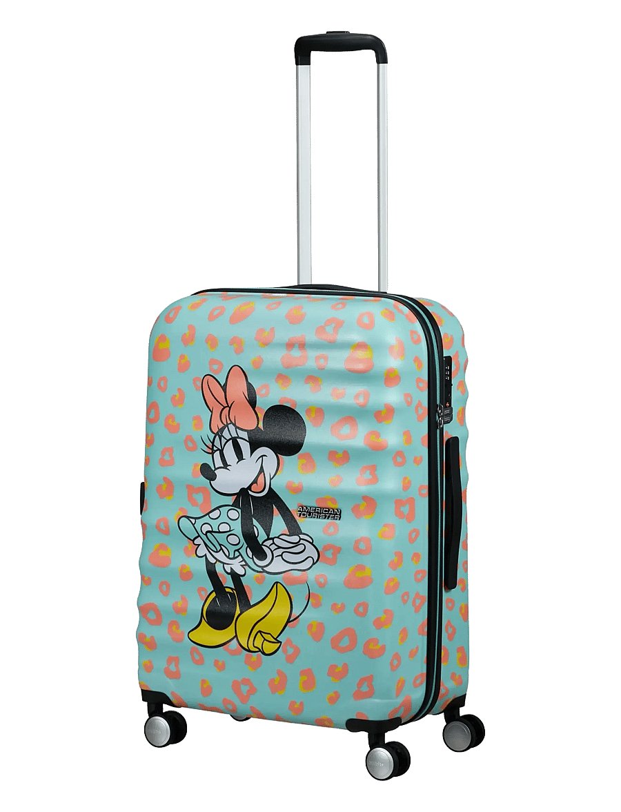 American Tourister - WAVEBREAKER DISNEY-SPIN.67/24 TSA DISNEY - reisetaschen für kinder - minnie pastel dots - 4