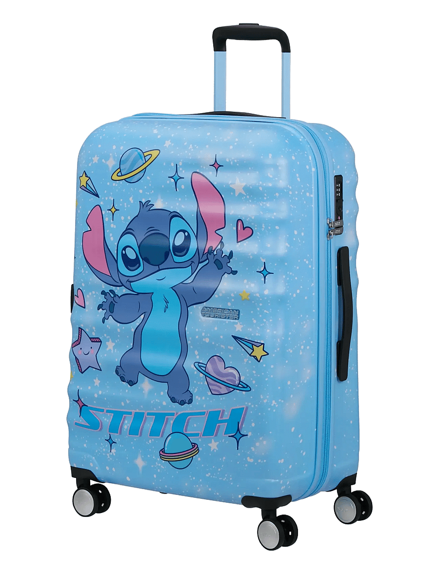 American Tourister - WAVEBREAKER DISNEY-SPIN.67/24 TSA DISNEY - rejsetasker til børn - stitch universe - 1